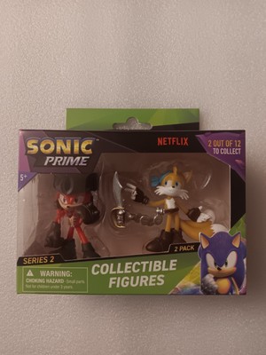 SONIC PRIME SERIES 2 KNUCKLES THE DREAD & MILES ''TAILS''  FIGURES 2 PACK