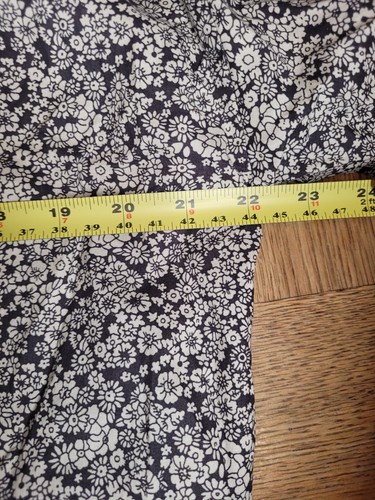 Universal Thread Women's Size Mediun Long Sleeve Blouse Floral Black & White NWT - Picture 6 of 14