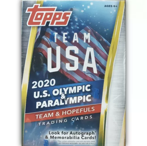 2020 TOPPS Team USA Olympic & Paralympic Blaster Box Sealed. Ships Same Day 🚛⚡