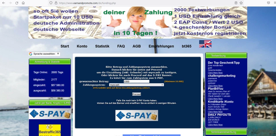 Werbeplattform, Webprojekt inkl. TLD .com, bestehendes Onlinegeschäft - Bild 3 von 4