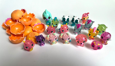 Hatchimals Colleggtibles Mini Figures Lot of 18 Some Rare/Ultra, Limited Edition