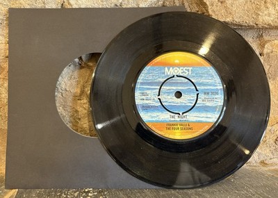 Frankie Valli & The Four Seasons - The Night - 7'' Single 1972 Mowest MW 3024