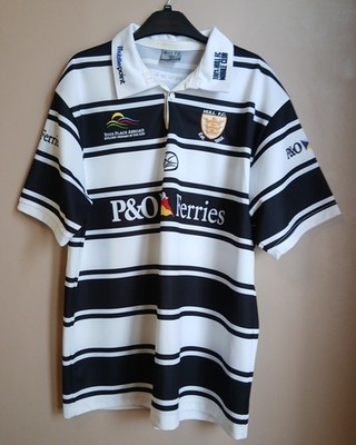 Rumpf Rugby Shirt 2007 Vintage X Large Top Zustand P&O Ferries Sponsor 