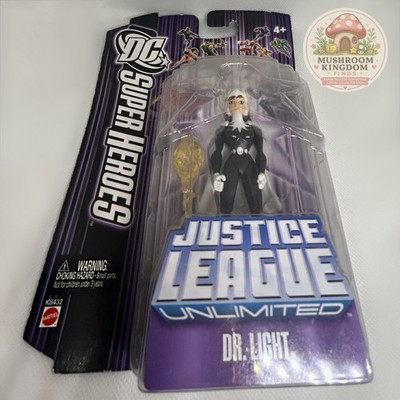 2007 Mattel Justice League Unlimited Dr. Light Figure MOC DC Super Her
