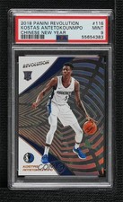 2018-19 Revolution Chinese New Year Holo Gold 8/8 Kostas Antetokounmpo PSA 9 n8q