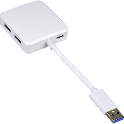 Raspberry Pi  SC1636 4 Port USB 3.0-Hub  Weiß