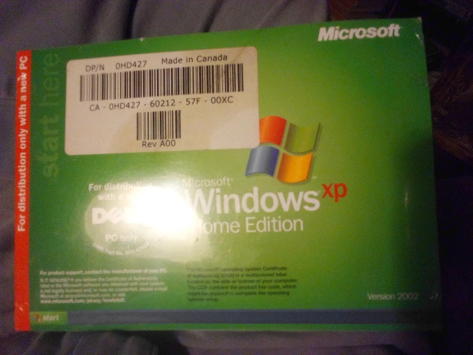 Dell Microsoft Windows XP Home Edition With Service Pack 2 Reinstallation CD - Image 3 of 3