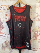 Indiana Fever Nike Rebel Edition Jersey #0 Mitchell Womenโs L Dri-Fit