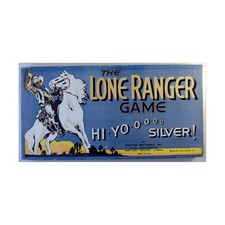 Parker Bros Boardgame Lone Ranger Game Box Fair/VG