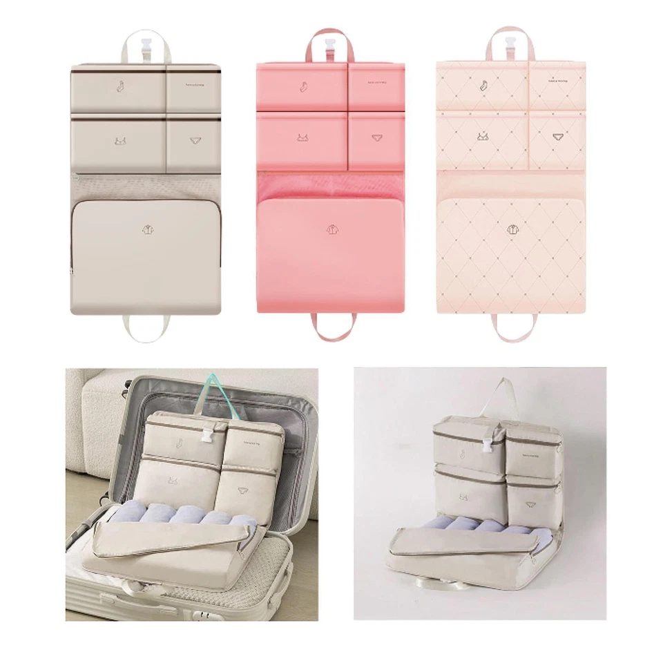 Cube d'emballage Trousse de toilette de voyage Sac de transport Sac de rangement - Photo 1/1