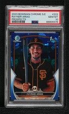 2023 Bowman Chrome Sapphire Edition Prospects Rayner Arias PSA 10 GEM MT 16j4