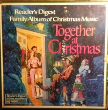 READER'S DIGEST TOGETHER AT CHRISTMAS FAMILY ALBUM 5-LP BOX SET VG/EX 59 TRACKS
