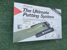 JEF World Of Golf The Ultimate Putting System w/ Box Tested Works*