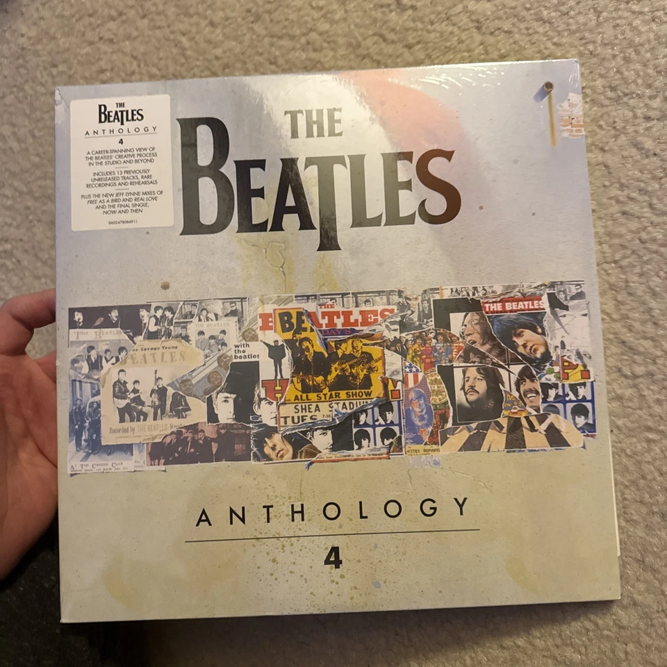 The Beatles Anthology 4 Vinyl LP  2025 in hand Paul McCartney John Lennon - Image 2 of 4