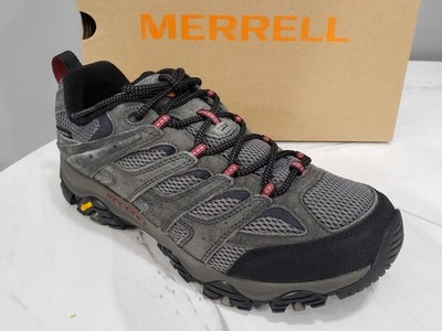 NEW - Size 9.5 WIDE - Merrell Moab 3 - Beluga Gray Men's Waterproof Hiking Shoes