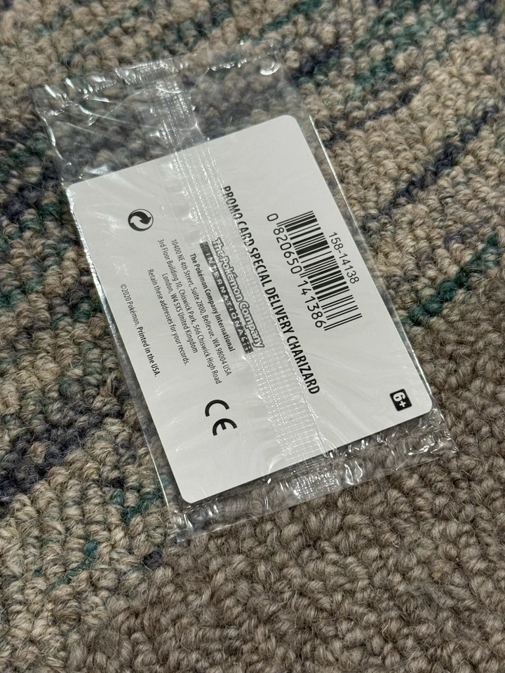 Special Delivery Charizard SWSH075 SWSH: Sword & Shield Promo Card - Holo - Image 2 of 2