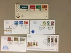 Five multiple stamps Israel fdc(bn1)