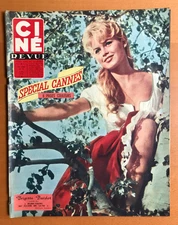 ►CINE REVUE 18/1958-BRIGITTE BARDOT- MICHELE MORGAN- BOURVIL- ANNIE CORDY- BLIER