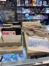 Commodore 64 5 1/4" Floppy Disk Drive w/ cables and about 75 Games Untested UA