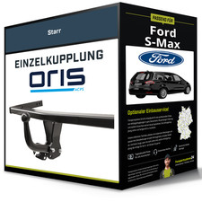 Starre Anhängerkupplung für FORD S-Max 01.2015-04.2023 Typ CJ / WA6 Oris NEU