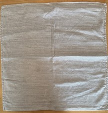 Hotel Collection Euro Sham 26 x 26 100 Cotton Stitch Interwoven Gray White