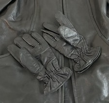 Worthington Women's Gloves L Black Genuine Leather