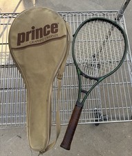 Vintage Prince Graphite Oversize tennis racket with its matching cover