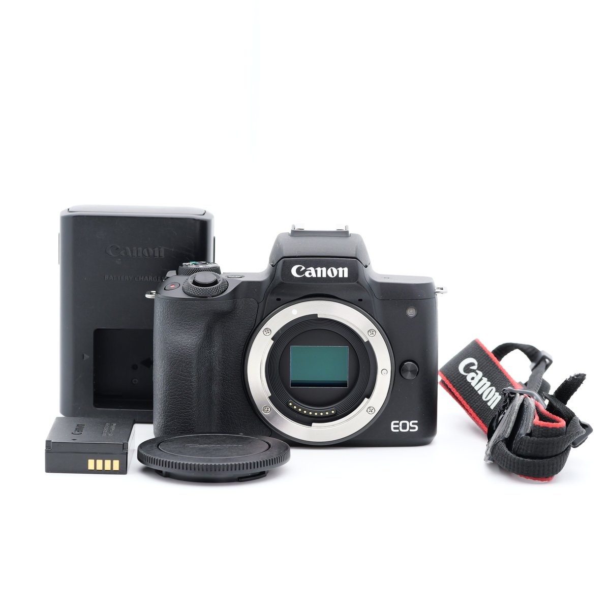 Excellent Canon EOS Kiss M2 Black Mirrorless EF-M Mount From JAPAN