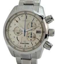 Grand Seiko 43mm Men's Spring Drive Chronograph Silver Watch SBGC001 (9R86-0AA0) 3
