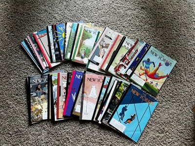 New Yorker Magazine Lot 2025-2026 (44 issues)