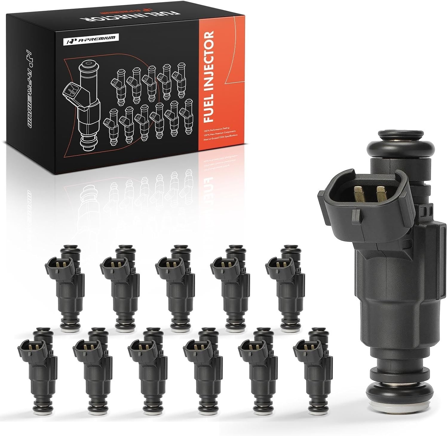 Bentley Continental Fuel injectors Set of 12 P/N 0280156227