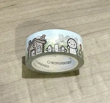 TheCoffeeMonsterzCo Emoti Friendly Neighborhood Washi Tape Roll 18 mm TCMC