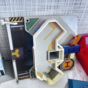 Vintage Micro Machines City Scenes Lot Galoob 1989 Police Station Airport