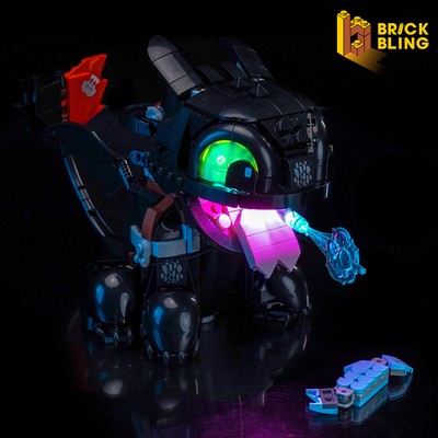 BrickBling Licht für LEGO Drachenzähmen Leicht Gemacht: Ohnezahn 10375 (Touch)