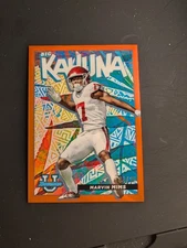 Marvin Mims Orange Big Kahuna /25 2022 Bowman Chrome U University