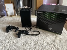 Microsoft Xbox Series x 1TB Black Game Console with 2 Controllers