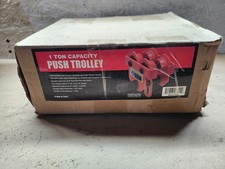 Harbor Freight 1 Ton Push Beam Trolley, 97392   Lifting Equipment Tool