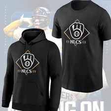 HOT! Milwaukee Brewers 2025 National League Division Series Champions Hoodie Tee