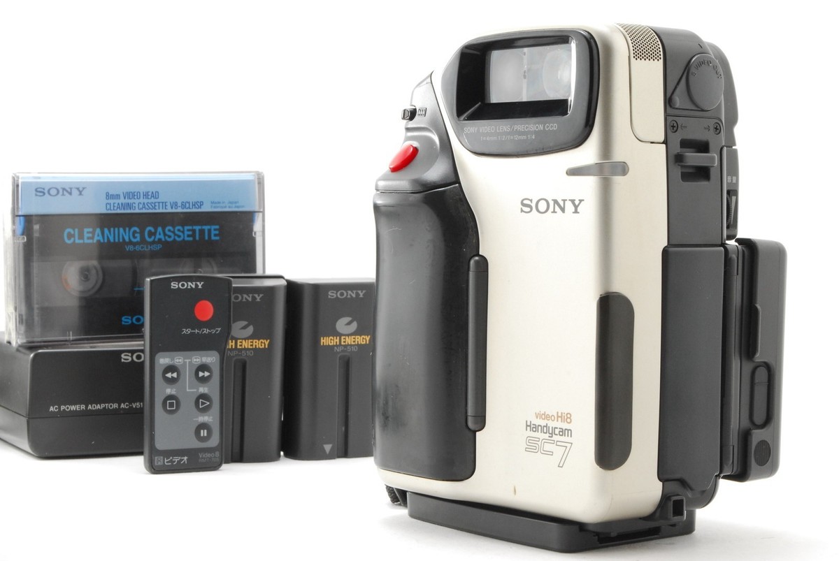 Exc+5 w/Two Battery】Sony Handycam CCD-SC7 Camcoder Video Camera