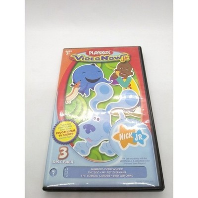 Playskool videotech jr 3 disc pack little bill Clifford and blue's clues READ