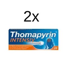 THOMAPYRIN INTENSIV Tabletten 2 x 20 St. 40 St. PZN 08301113