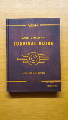 Fallout 4 Vault Dweller's Survival Guide Collector's Edition Hardcover