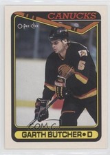 1990-91 O-Pee-Chee Garth Butcher #150 0r7h