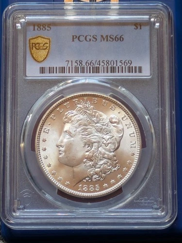 1885 PCGS MS66 Morgan Silver Dollar!