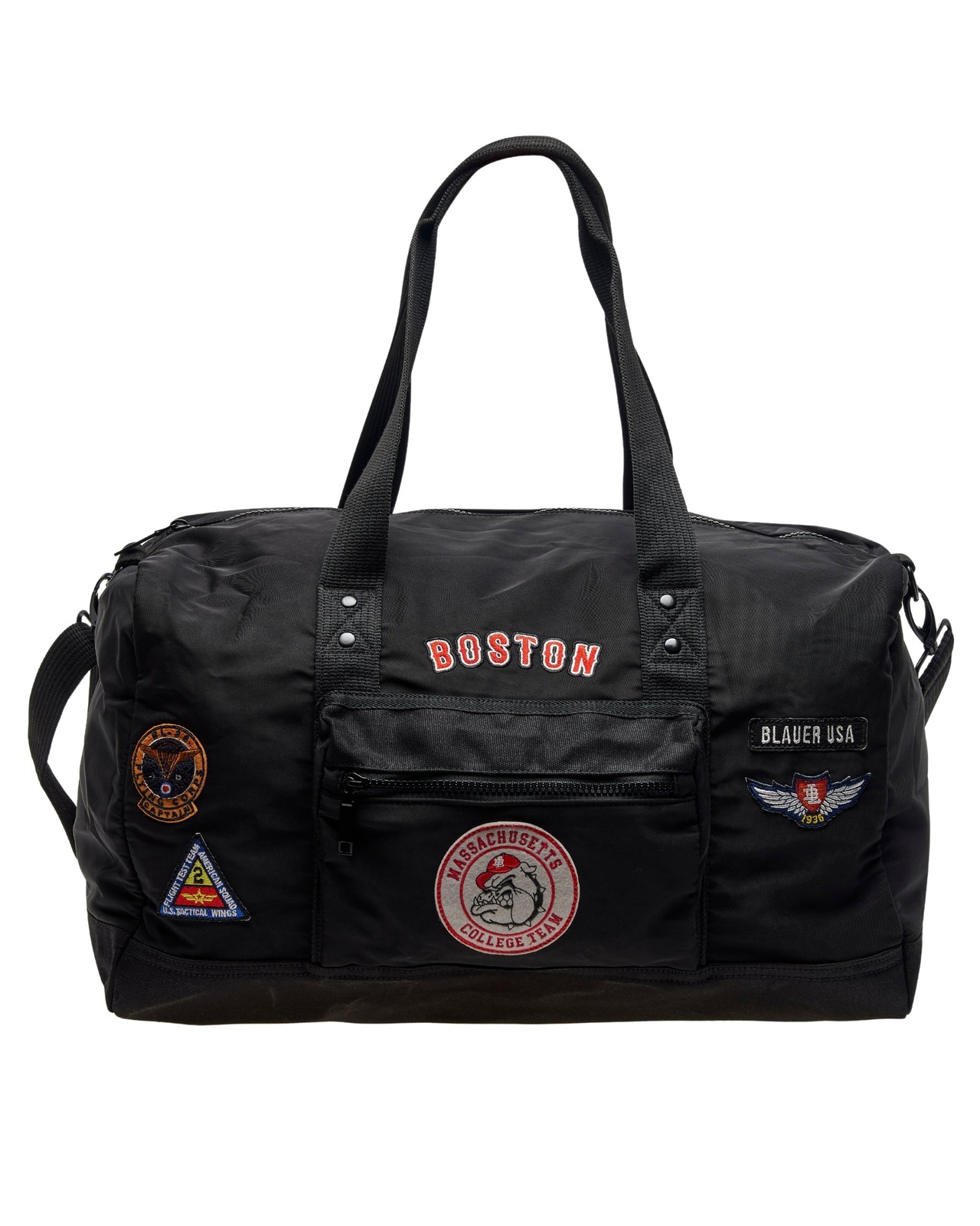 Джинсовая куртка Blauer Baker01 из полиэстера Schwarz унисекс