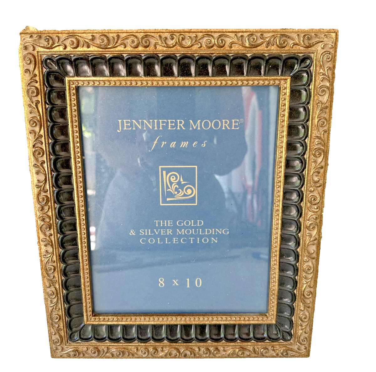   Jørgen Møller フォトフレーム VTG 1990's Jennifer Moore Picture Frame Gold Moulding Collection 8