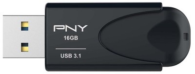 PNY USB-Stick Attaché 4 schwarz 16 GB