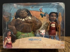 Disney Moana 2 Moana & Maui Voyager Petite Gift Set Toy NIB SEALED - SAVE BIG!