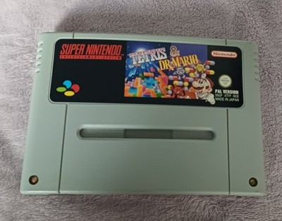 Tetris&Dr.Mario Nintendo Snes Spiel 