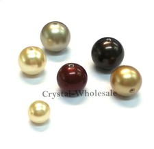 100 Swarovski 5810 Crystal Pearls Round Beads 6mm - 30 colors